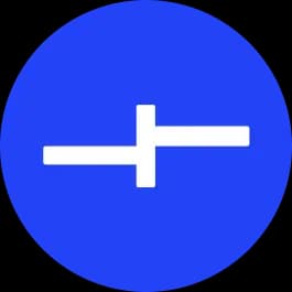 Ny logo, blå sirkel